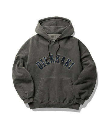 Oil Khaki Pigment Hoodie